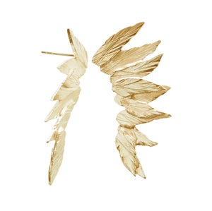 Jaana Junkkaala / Pioni Design - Taival (korvakorut, kullattu)