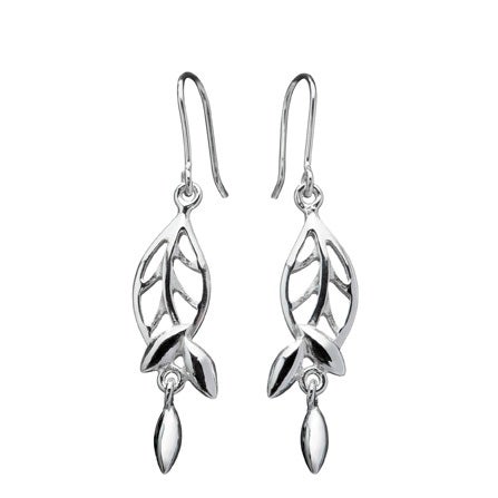 Olivia-korvakorut (hopea)